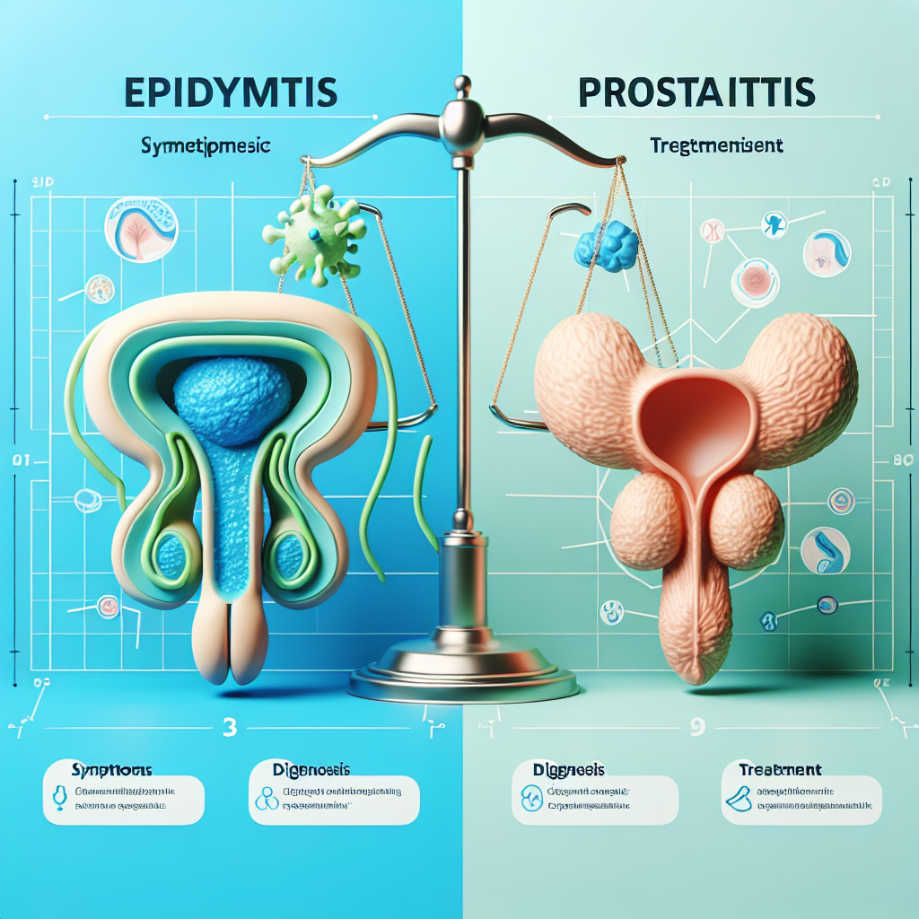 Srovnání mezi epididymitidou a prostatitidou, včetně příznaků, diagnostiky a léčby.