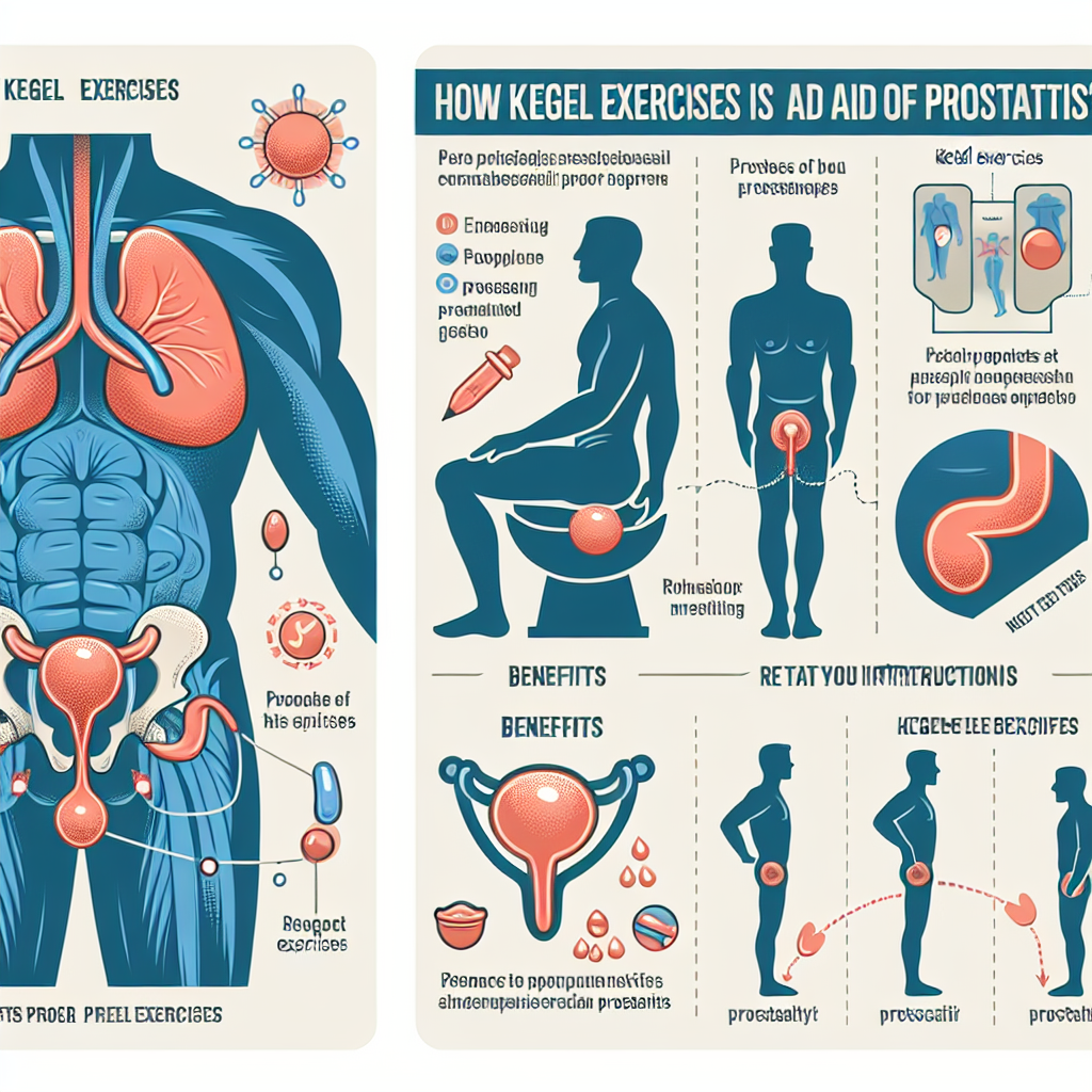 Muž provádějící Kegelovy cviky jako část léčby prostatitidy.